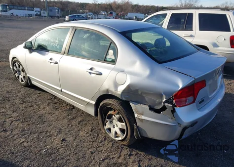 2007 Honda Civic Lx z USA, uszkodzony, nr VIN 1HGFA16567L021431